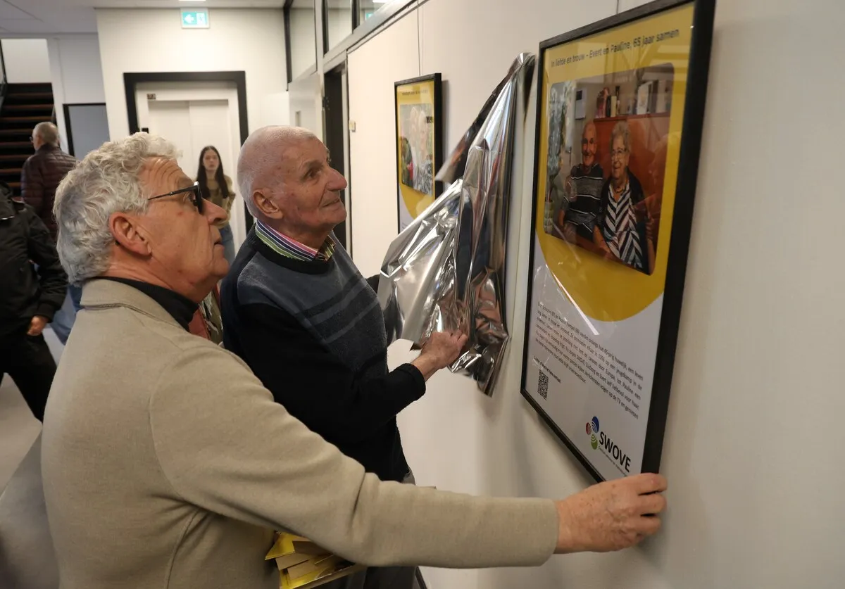 Huub Stroeks tijdens de dag van de mantelzorgers.